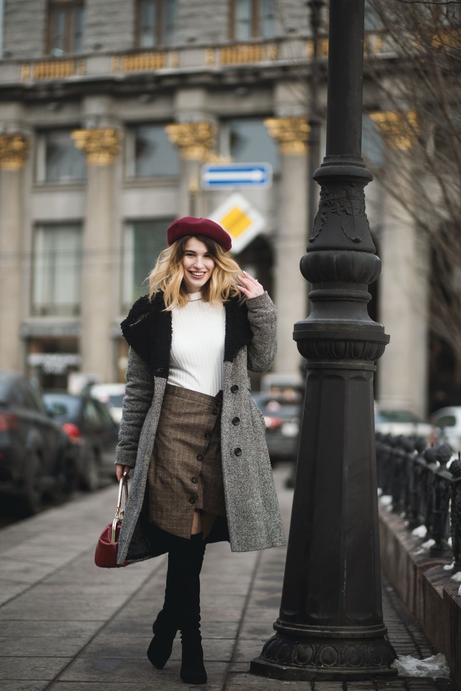 City Beret Coat
