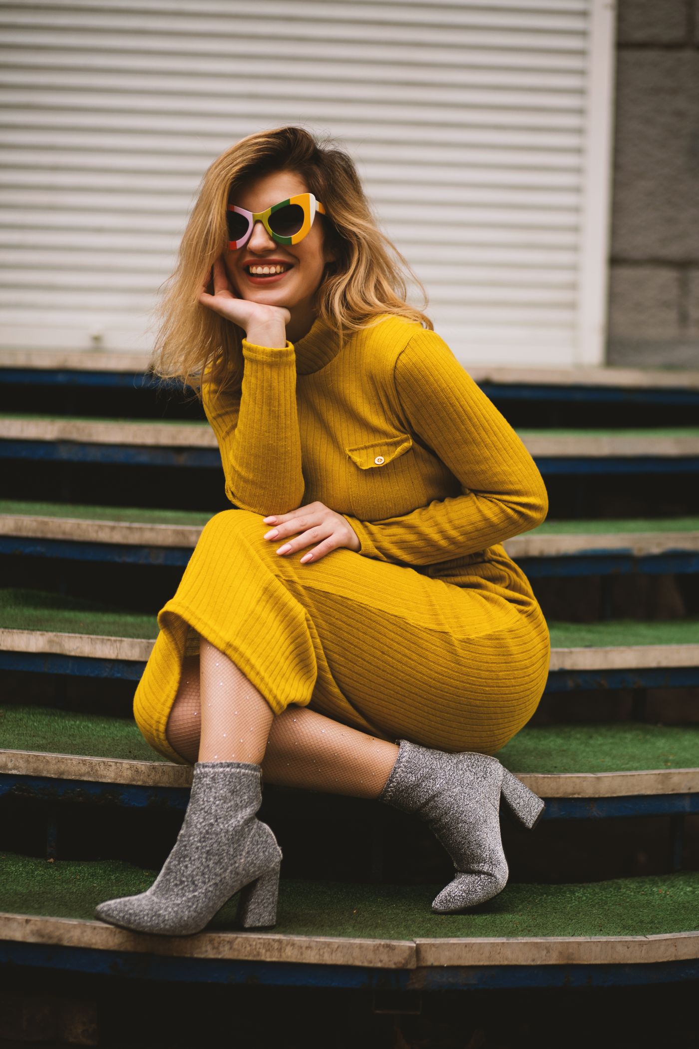 Mustard Rib Column