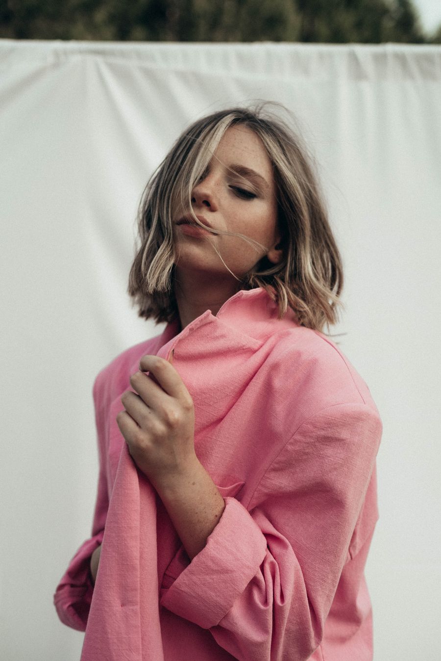 Pink Utility Shirt