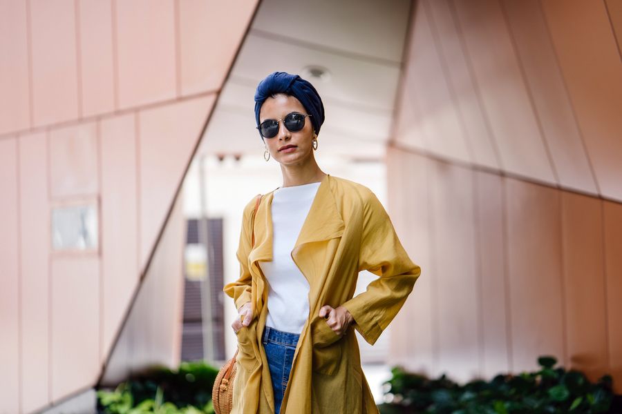 Saffron Duster Set